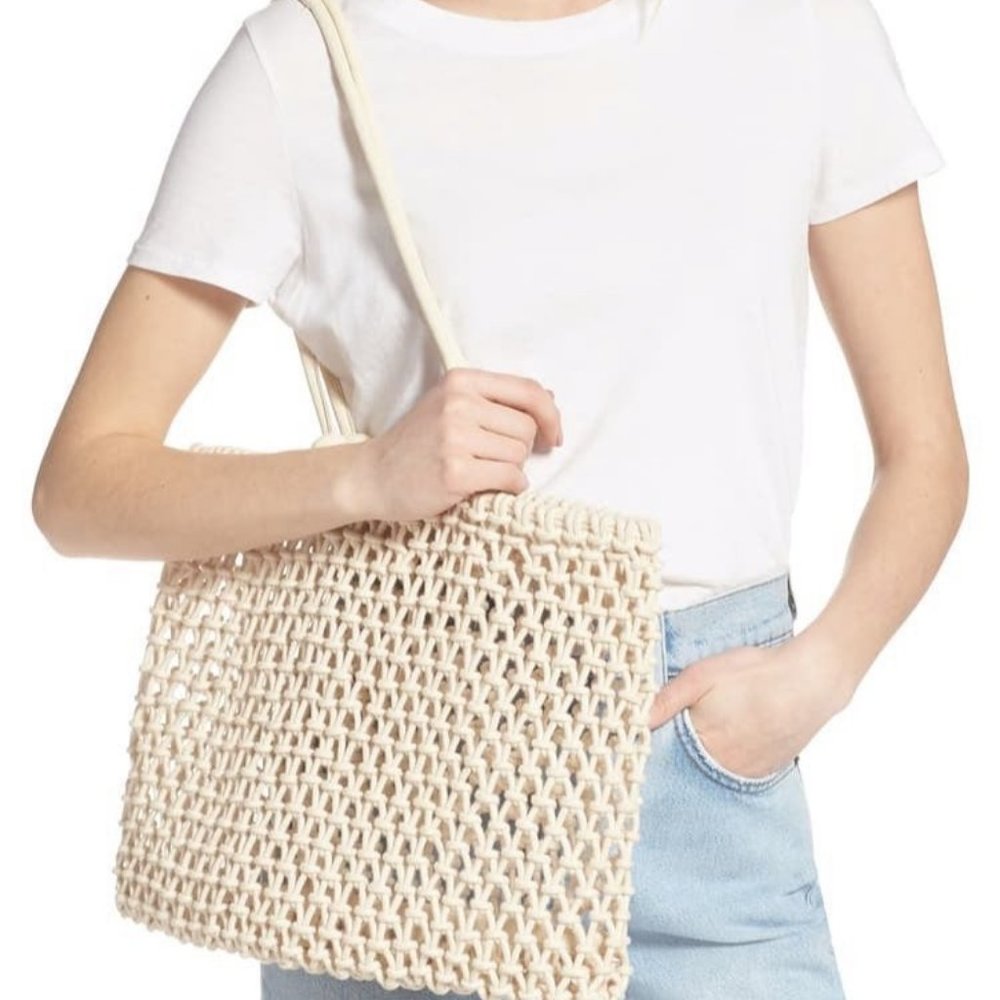 ๐ค SOLD! ๐ค Clare V Sandy tote - Picture 1 of 8